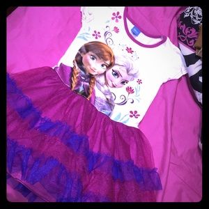 Disney frozen dress/tutu